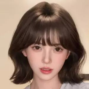 [셀러에이드]데일리 여성 가발 내추럴 숏 컷 가발 통가발 스타일 착용