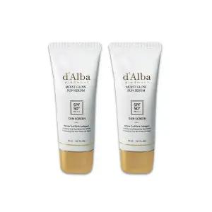 [하프클럽/달바]달바 모이스트 글로우 선세럼 30ml 2개 튜브형