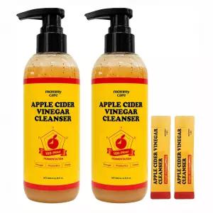 마미케어 애사비 클렌저 200ml+파우치 2세트