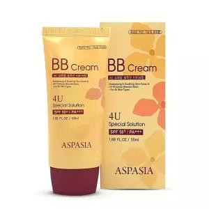 아스파시아 4U 스페셜 솔루션 자외선 차단 썬 비비크림 50ml