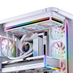 존스보 ZA-120/240/360 케이스 팬 12V 4핀 PWM 5V 3핀 ARGB 120mm 통합 데스크탑 PC 섀시 CPU 수냉 라디에