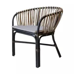 [하이파가구]보르도 천연라탄암체어 색상2