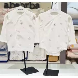 [압소바](마산점)[압소바 25FW 임신출산선물]델루카 텐셀 배냇저고리+텐셀 배냇슈트 2벌 세트(A2C10107/...
