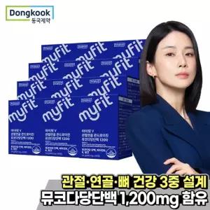 [eTV] 동국제약 마이핏 관절연골 뮤코다당단백 콘드로이친 1200 60정 12박스