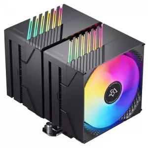:SNOWMAN MX660 ARGB 듀얼타워 공랭 CPU 쿨러 (블랙)