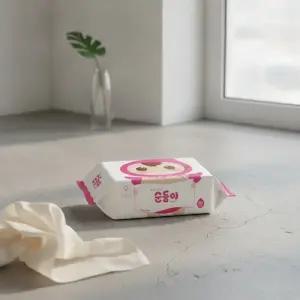 순둥이 베이직 물티슈 80매 리필형 10팩 아기 물티슈 대용량 세트