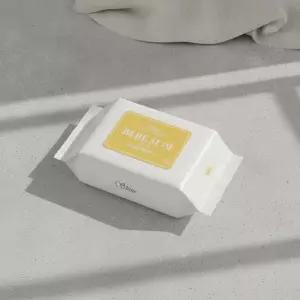 베베숨 천연 비데티슈 80매 도톰한 물에녹는 화장실용 물티슈