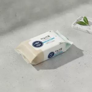 하늘선물 물티슈 30매 리필형 120g 50팩 대용량 아기 물티슈