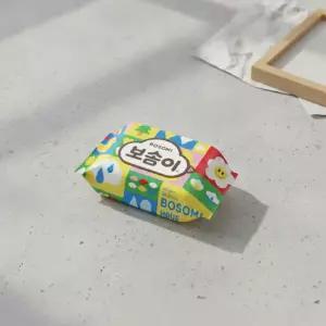 보솜이 펀앤플레이 아기 물티슈 휴대용 20매 24팩 신생아 휴대용 티슈