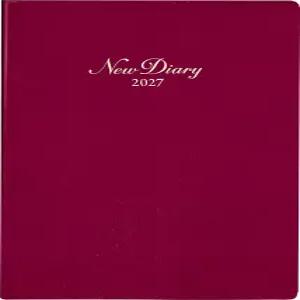 다카하시 수첩 2027년 A5 데일리 뉴다이어리 와인 No89 (2027년 월 시작)