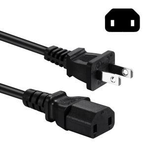 [UL 목록] 2 PRONG AC 전원 코드 호환 소니 PS4 프로 플레이스테이션 4 프로 XBOX ONE 360 슬림 E 케이블 교체