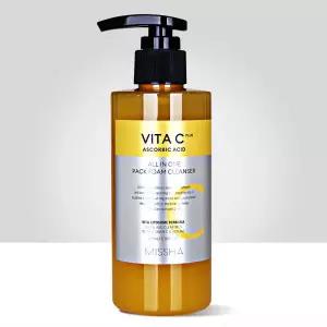 미샤 비타씨플러스 올인원 팩 폼 클렌저 200ml