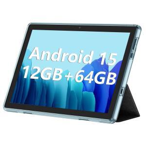 에코패드 10.1인치 태블릿 안드로이드 15 태블릿 12GB(4+8) RAM / 64GB ROM 1TB SD 카드 확장 1280X800 IPS HD 터치스크린 6000MAH 배터리 블루투스 5.0 듀얼 카메라 GMS 밴드 WIFI 블루