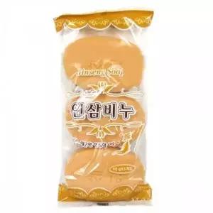 [하프클럽/]WL 인삼향 가득 인삼세안비누 3P세트 세수비누 업소비누