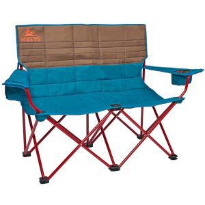 Kelty Loveseat 오버사이즈 2인용 튼튼한 접이식 캠프 의자 축구 게임 야외 파티 해변 데이용 더블 시트 레귤러 레이크
