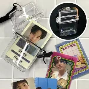 [하프클럽/]투명 방수 포토카드 보관함