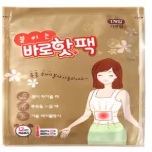 국산 붙이는파스 핫팩