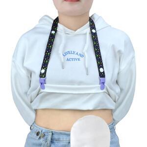 2팩 스토마 셔츠 세이버 스트랩 장루 가방 교체 지원: 셔츠를 깨끗하게 유지하기 위한 및 대장루 용품