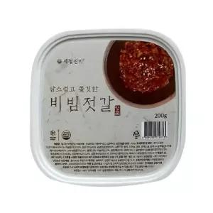 제철진미 탐스럽고 쫄깃한 속초 젓갈_비빔젓갈