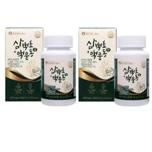 [일진헬스케어] 일진헬스케어 삼백초+맥문동 정 600mg x 60정 1+1 총2개 총120정 가족