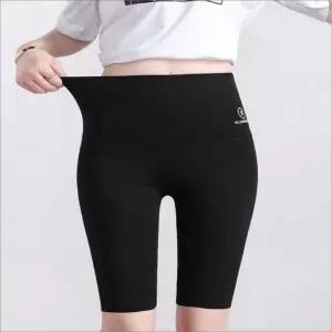 레깅스 5부 하이웨스트 운동복 요가 슬림핏