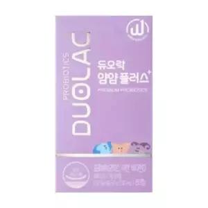 듀오락 얌얌플러스 두오락 냠냠플러스 내돈내산 후기 츄어블 유산균 효능 효과 80정