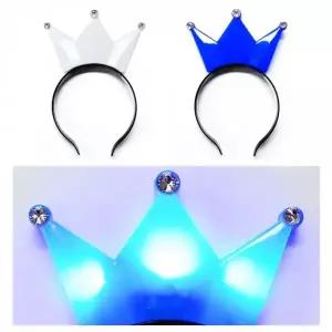 라이트 머리띠 불빛머리띠 아동 여자아이헤어밴드 키즈 1개