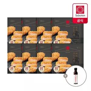 [사보텐]일본 정통 수제 제주 흑돈까스 8팩 + 돈까스 소스