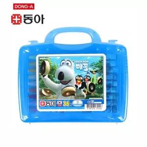 크레파스 미술 빼꼼 크레파스 36색 동아