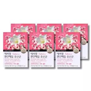내츄럴플러스 에버핏 편안해질 유산균 450mg 30캡슐 6박스 /wb
