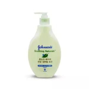 존슨즈 베이비 수딩 내추럴 너리싱 바디 로션 크림 400ml