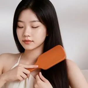 원목헤어브러시 아이리스엉킴방지쿠션우드헤어브러시대형머리빗-WFOIBFC