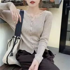 [오르토]가디건 니트 여성 간절기 아우터 데일리 오피스룩 캐주얼