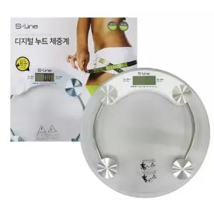 체중계 누드체중계 디지털 강화유리체중계 강하유리체중계 에스라인 SL-220R 몸무게 디지털체중계 -TJ