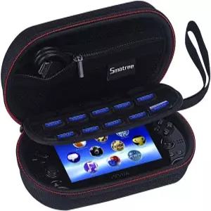 Smatree P100 휴대용 케이스 PS Vita Slim PSP 3000 커버 없음 PCH 2000에는 맞지 않음 콘솔 및 액세서리는
