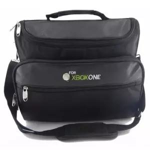 XBOX 원 360 콘솔 및 액세서리용 UbiGear 블랙 트래블 숄더 캐리어 케이스 백