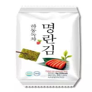 맛있는 밥도둑 권여사 하동 녹차 명란김 6g 36봉