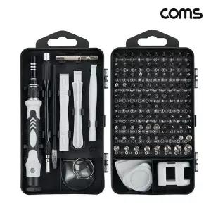 [하프클럽/]COMS 드라이버 공구 비트세트(117 in 1) 십자 일자 별형