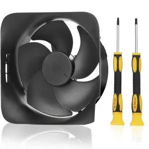 Xbox Series X (XSX) 콘솔용 Gorliskl 교체 내부 냉각 팬 (개방 도구 포함)