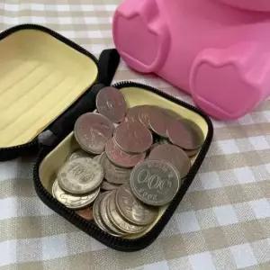 미니파우치 미니 파우치백 동전지갑 레오파드