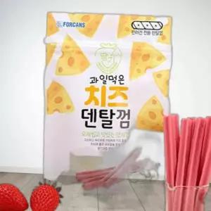 포켄스 과일먹은 치즈 덴탈껌 딸기 100g