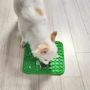 강아지 슬로우식기 리키매트 애견밥그릇 고양이