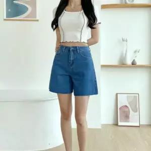 여성 청반바지 데님 숏팬츠 A라인 여름 반바지