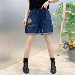 반바지 여성 데님 숏팬츠 빈티지 청바지 바캉스룩