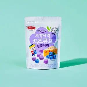 베베스트처음먹는 사각사각 치즈큐브 블루베리 16g