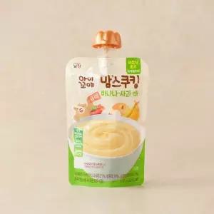 남양아이꼬야 맘스쿠킹 퓨레 바나나 사과 배 100g