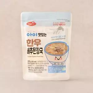 베베스트 아이 맛있는 한우 배추된장국 200g