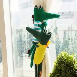 미우 동물 커튼 타이백 커텐 장식 인형_악 걸이 소품