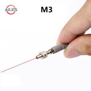 M3 미니 소형 적외선 레이저 확산 반사 광전 센서 스위치  CE NPN PNP NO NC  거리 감지  30mm  40mm