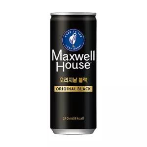 동서 맥스웰하우스 블랙 캔커피 240ml x 60캔